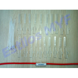 Marquillas plásticas Para Cables y fibra óptica