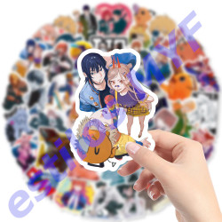 Stickers Calcomanías Chainsaw Man Pack 50 Unidades Geek