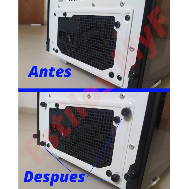 Kit Tornillos Ajuste Manual Pc Chasis Gamer X 10 Pcs