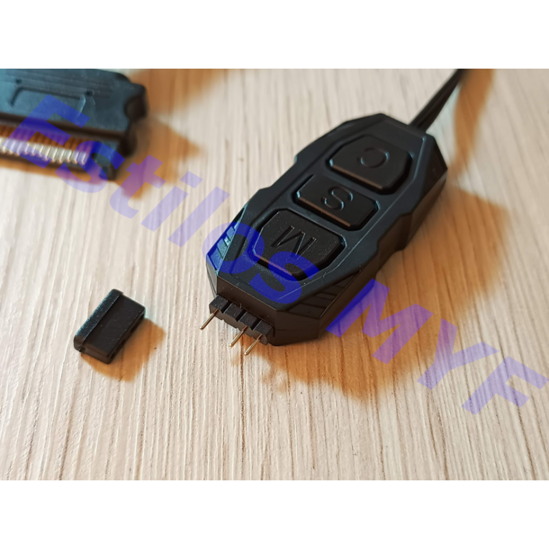 Controlador Argb 5v Tres Pines Gamer Con Control Remoto