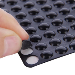 Tope Goma Protector Autoadhesivo Antideslizante X 100 und