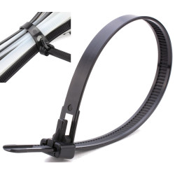 Amarre Organizador Plástico Reutilizable 25 cm X 20 Und