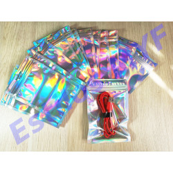 Bolsa 6x10 Cierre Hermetico Metalizada reutilizable