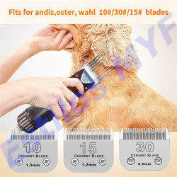 kit Guías Metalicas Peluquería Canina 8 und con estuche