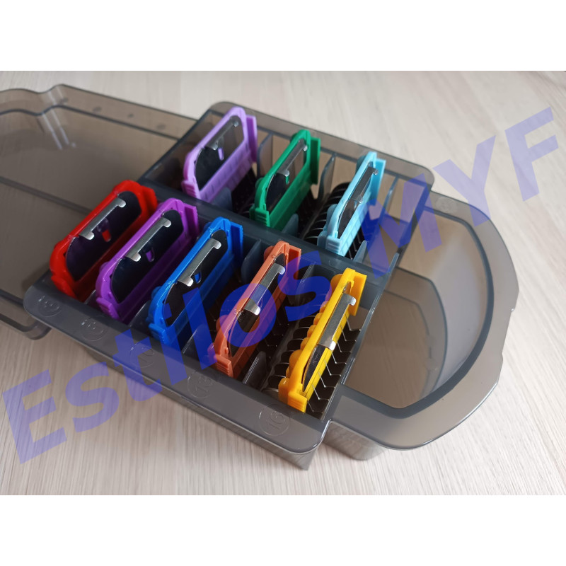 kit Guías Metalicas Peluquería Canina 8 und con estuche