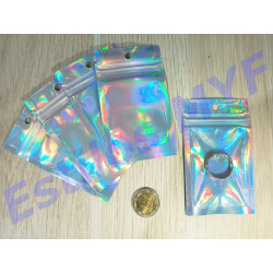 Bolsa 6x10 Cierre Hermetico Metalizada reutilizable