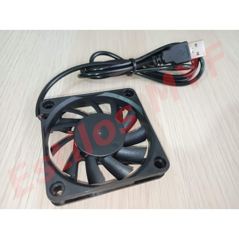 Ventilador Usb 5 Voltios, 6 cm para Raspberry, Routers Tvbox