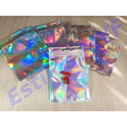 Bolsa 10x15 Cierre Hermetico Metalizada reutilizable