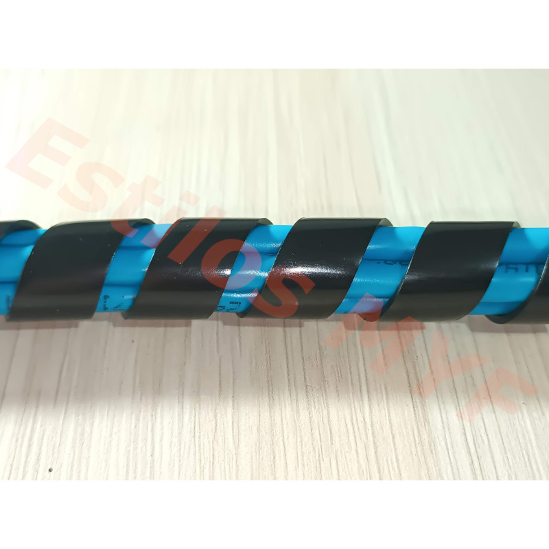Espiral Organizador Cables Protector 10 Metros Negro