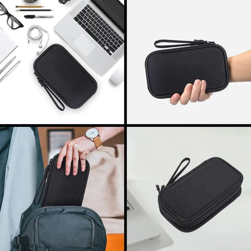Estuche Organizador De Cables Y Accesorios Electrónicos Viajero