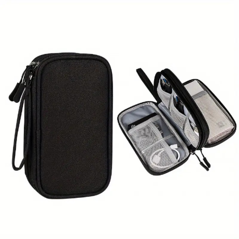 Estuche Organizador De Cables Y Accesorios Electrónicos Viajero
