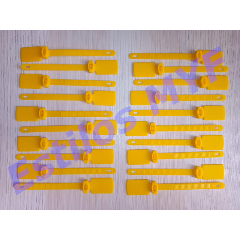 Marquillas Plasticas Reforzadas Organizador Cables X 20 Piezas