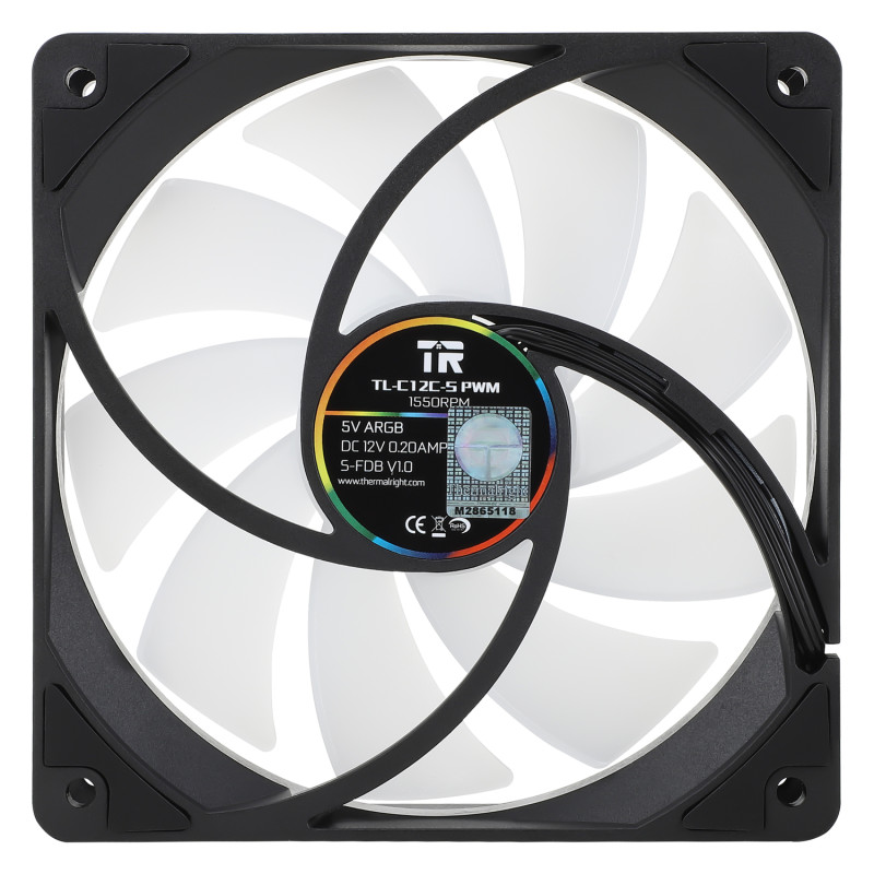 Thermalright Ventilador Argb 120mm Gamer Leds 1550 RPM