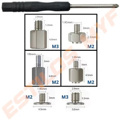 Tornillo M2 Kit De Montaje Para Disco Nvme Ssd X 3 Pcs