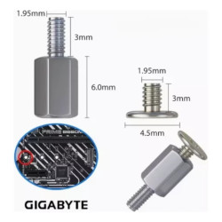 Tornillo M2 Kit De Montaje Para Disco Nvme Ssd X 3 Pcs