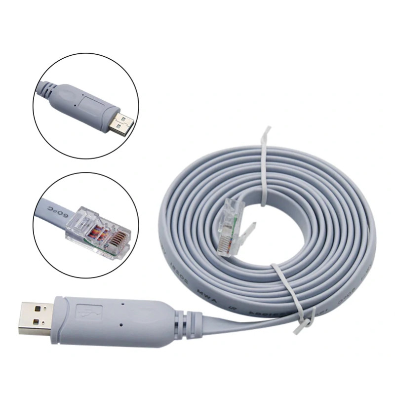 Cable De Consola Directo Usb A Rj45 Cisco Hp Aruba Huawei