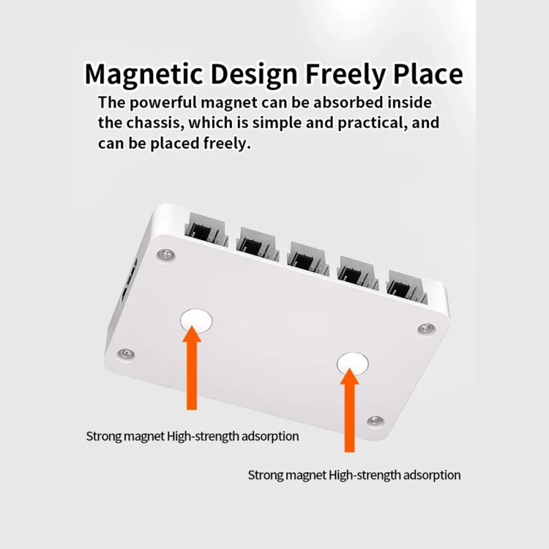 Hub Controladora ARGB y velocidad PWM control remoto