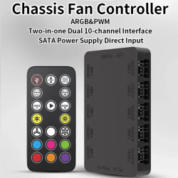 Hub Controladora ARGB y velocidad PWM control remoto