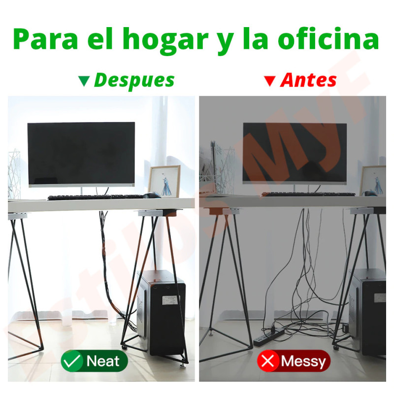 Cintas Velcro Correas Organizador de cables larga 20cm 50 und