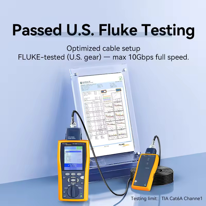 Patch cord Cat 6A ultra fino alta velocidad 3 metros 10G