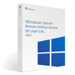 Windows Server 2022 RDS 50 Dispositivos CAL Licencia Digital