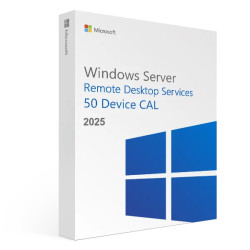 Windows Server 2025 RDS 50 Dispositivos CAL Licencia Digital