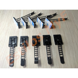 Clips Organizador De Cables Ajustable X 10 Pcs