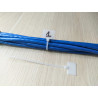 Organizador Marca Cables Plástico X 20 Piezas