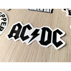 Stickers Calcomanías Bandas Rock Pack 50 Unidades BN