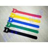 Velcro Cintas Correas Amarra Cables Colores X 50 Piezas