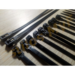 Amarre Organizador Plástico Reutilizable 25 cm X 20 Und