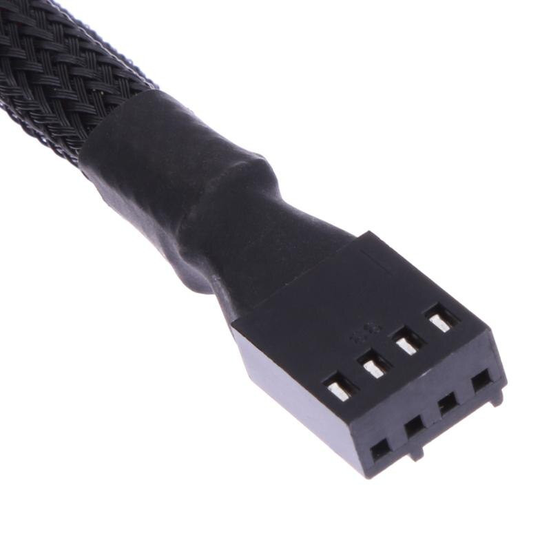 Cable hub PWM 4 Pines Splitter Cooler Para 4 Ventiladores Cable hub PWM 4 Pines Splitter Cooler Para 4 Ventiladores