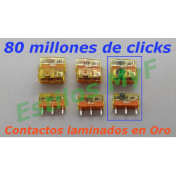 Switch Interruptor Mouse TTC Dustproof Gold 80m Click X2