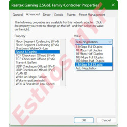 Tarjeta Ethernet 2500 Mbps Ethernet Pci Express 2.5g Tarjeta Ethernet 2500 Mbps Ethernet Pci Express 2.5g